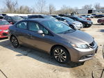 2013 Honda Civic Ex Gray vin: 2HGFB2F84DH543528