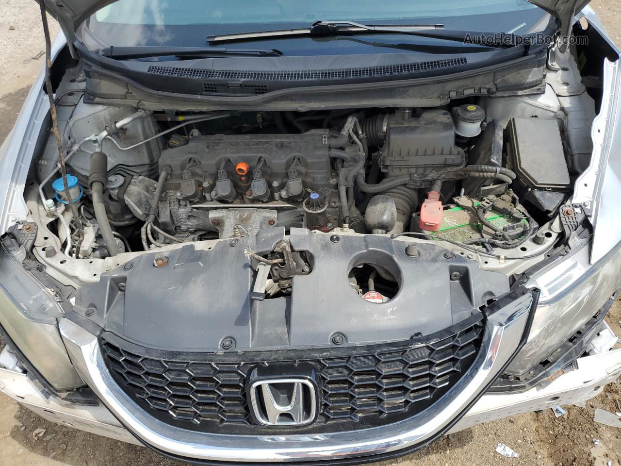 2014 Honda Civic Ex Серебряный vin: 2HGFB2F84EH502415