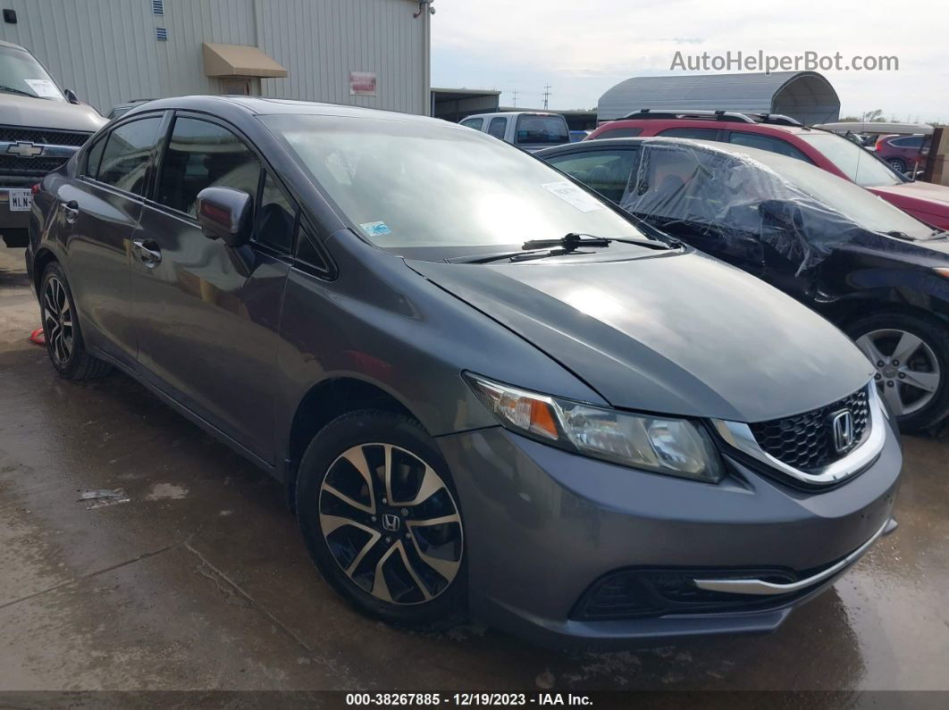 2014 Honda Civic Ex Gray vin: 2HGFB2F84EH527508