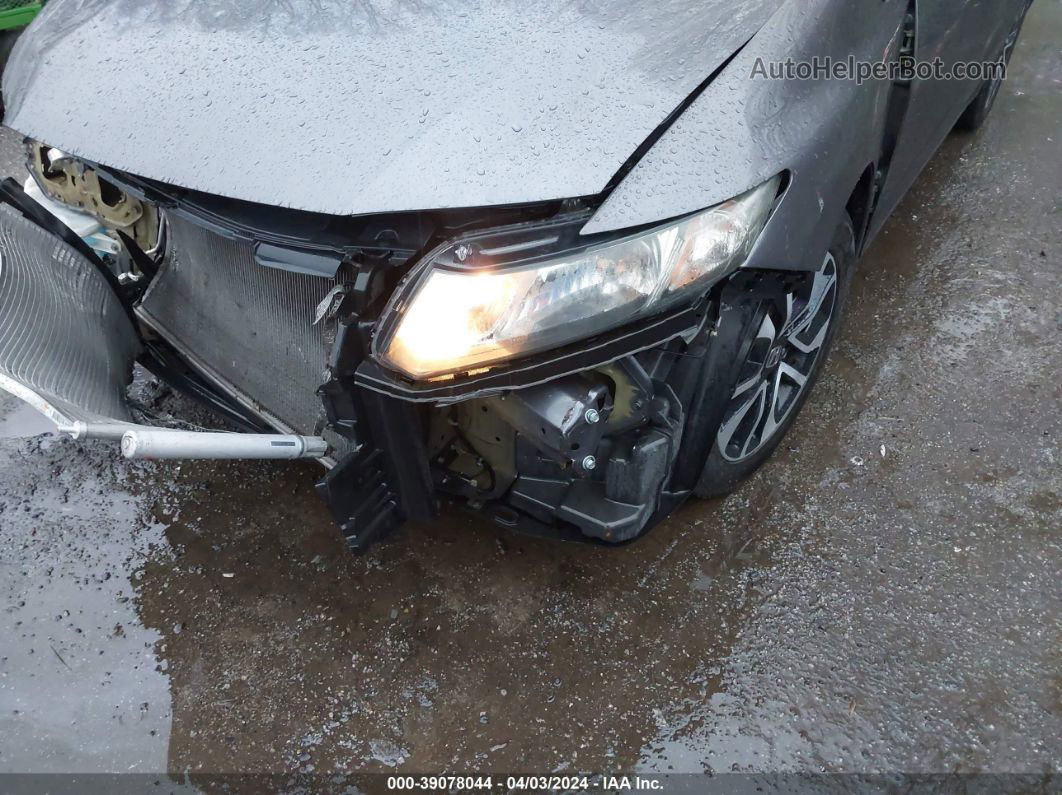 2014 Honda Civic Ex Серый vin: 2HGFB2F84EH549024