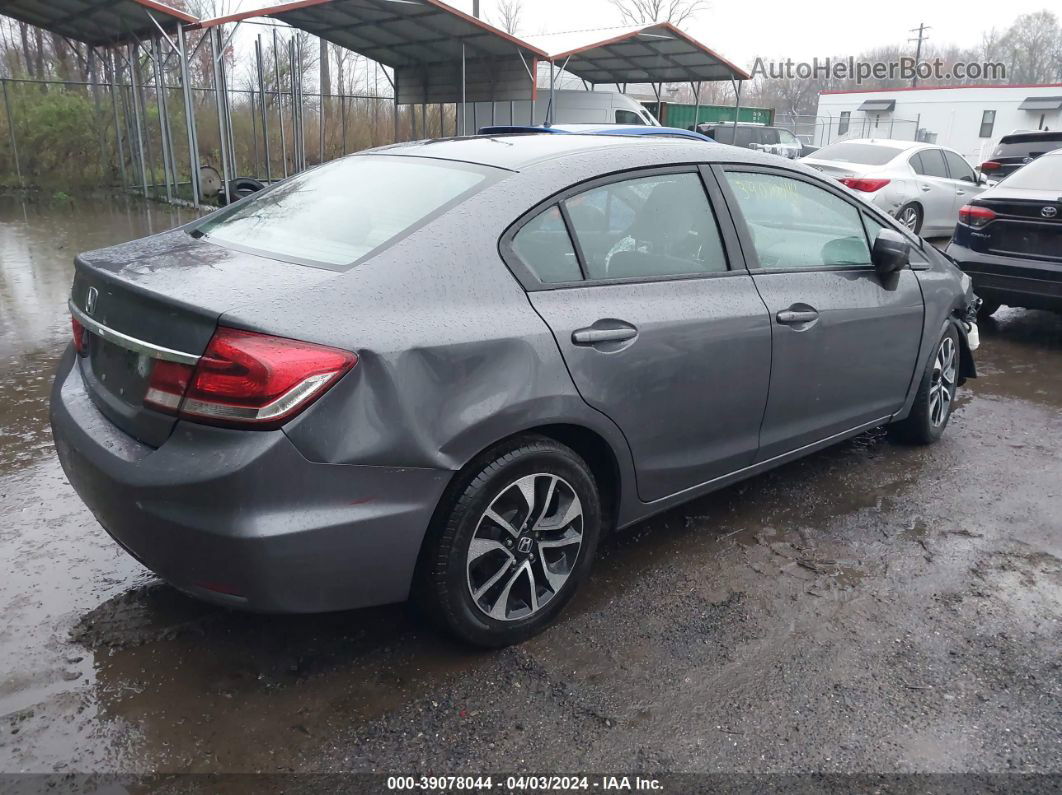 2014 Honda Civic Ex Серый vin: 2HGFB2F84EH549024