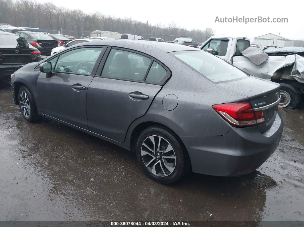 2014 Honda Civic Ex Серый vin: 2HGFB2F84EH549024