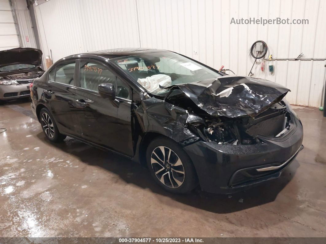 2015 Honda Civic Ex Black vin: 2HGFB2F84FH539563