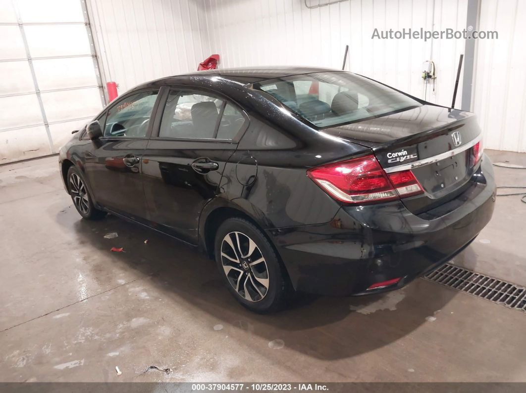 2015 Honda Civic Ex Black vin: 2HGFB2F84FH539563