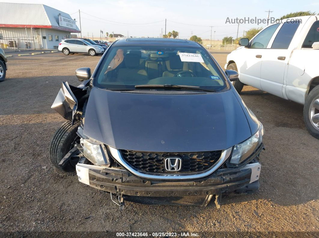 2015 Honda Civic Sedan Ex Gray vin: 2HGFB2F85FH565511