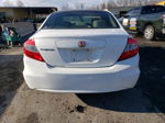 2012 Honda Civic Ex White vin: 2HGFB2F86CH533615