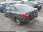 2012 Honda Civic Ex Gray vin: 2HGFB2F86CH573077