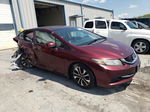 2013 Honda Civic Ex Burgundy vin: 2HGFB2F86DH535821