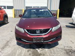 2013 Honda Civic Ex Бордовый vin: 2HGFB2F86DH535821