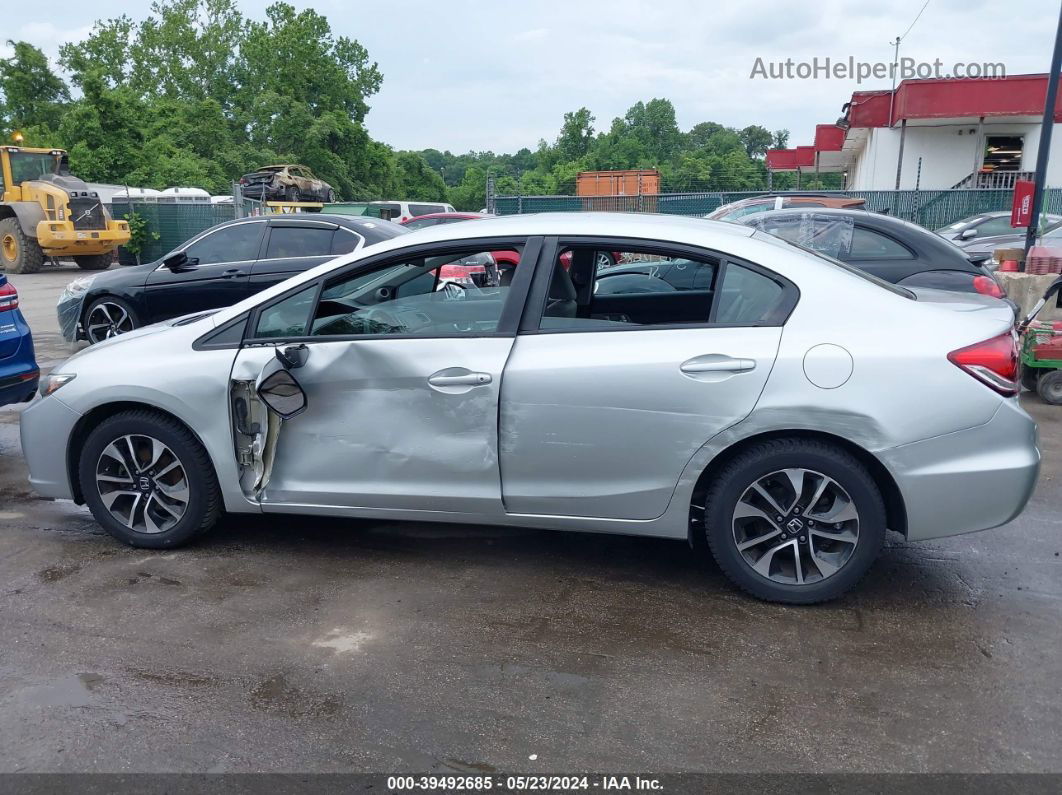 2013 Honda Civic Ex Silver vin: 2HGFB2F86DH553560