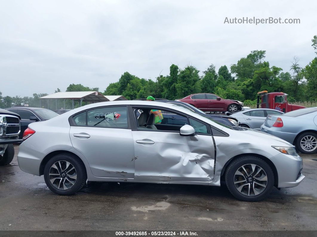 2013 Honda Civic Ex Silver vin: 2HGFB2F86DH553560