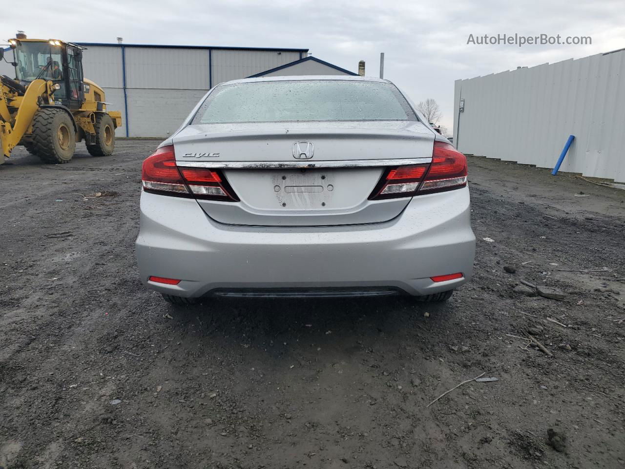 2014 Honda Civic Ex Silver vin: 2HGFB2F86EH557562