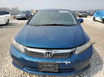 2012 Honda Civic Ex Blue vin: 2HGFB2F87CH550441