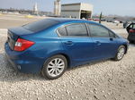 2012 Honda Civic Ex Blue vin: 2HGFB2F87CH550441