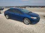 2012 Honda Civic Ex Синий vin: 2HGFB2F87CH550441