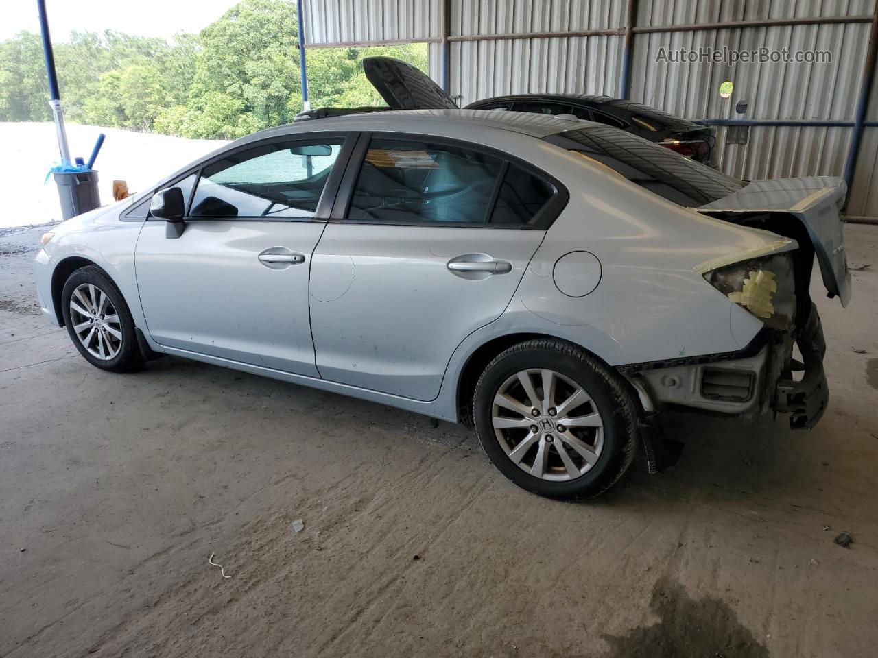 2012 Honda Civic Ex Синий vin: 2HGFB2F88CH512894