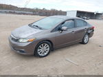 2012 Honda Civic Ex Золотой vin: 2HGFB2F88CH518369