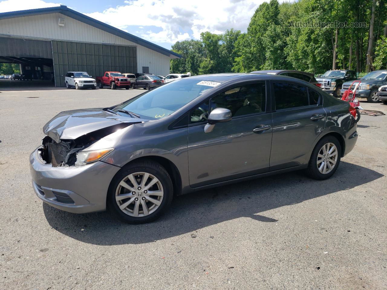 2012 Honda Civic Ex Black vin: 2HGFB2F88CH553462