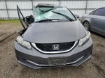 2013 Honda Civic Ex Gray vin: 2HGFB2F88DH502514