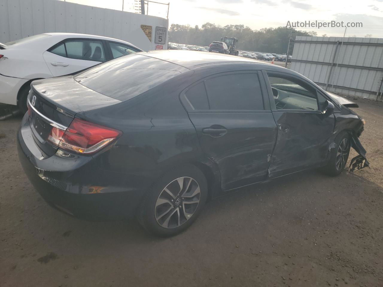 2014 Honda Civic Ex Black vin: 2HGFB2F88EH557031