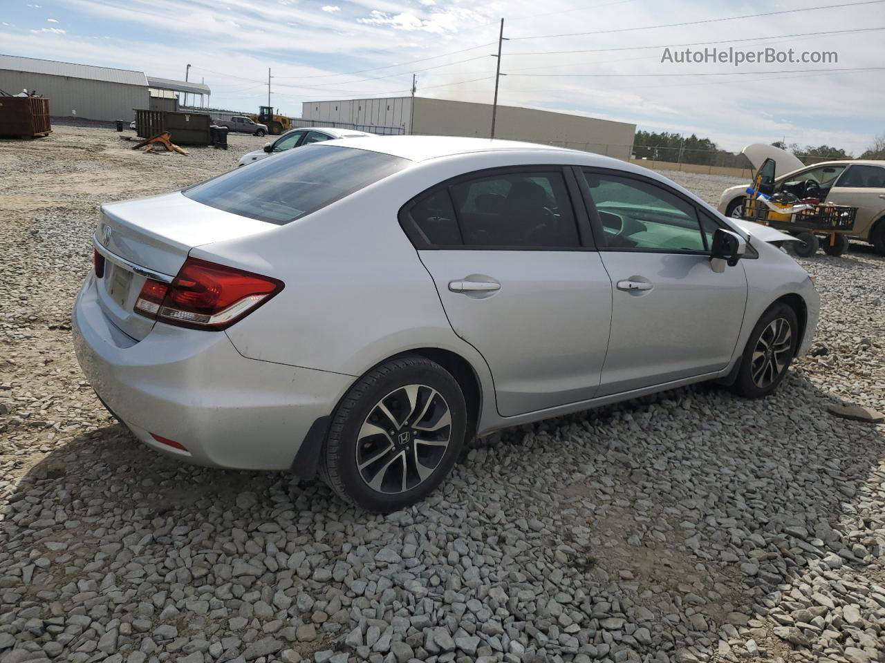 2014 Honda Civic Ex Silver vin: 2HGFB2F89EH539525