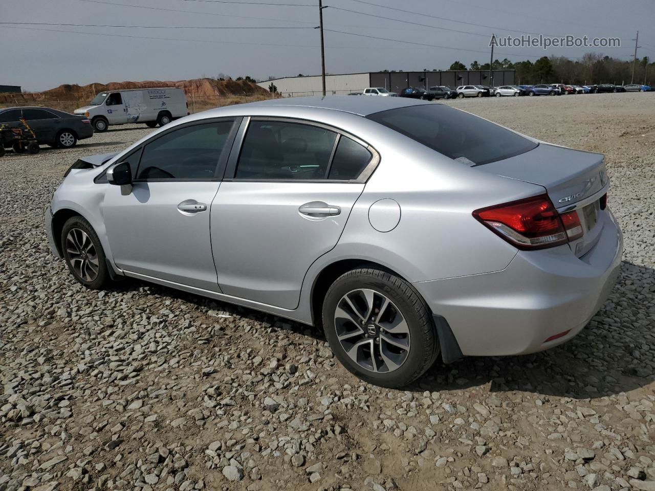 2014 Honda Civic Ex Silver vin: 2HGFB2F89EH539525