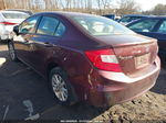 2012 Honda Civic Ex Red vin: 2HGFB2F8XCH545783