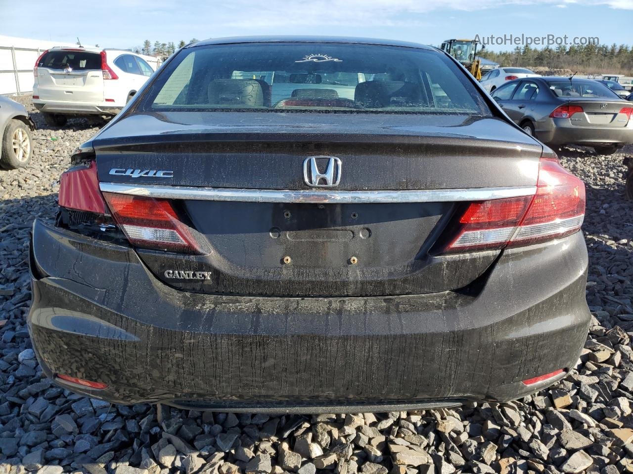 2013 Honda Civic Exl Black vin: 2HGFB2F90DH526931