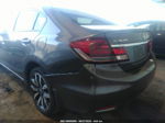 2014 Honda Civic Sedan Ex-l Gray vin: 2HGFB2F90EH500217