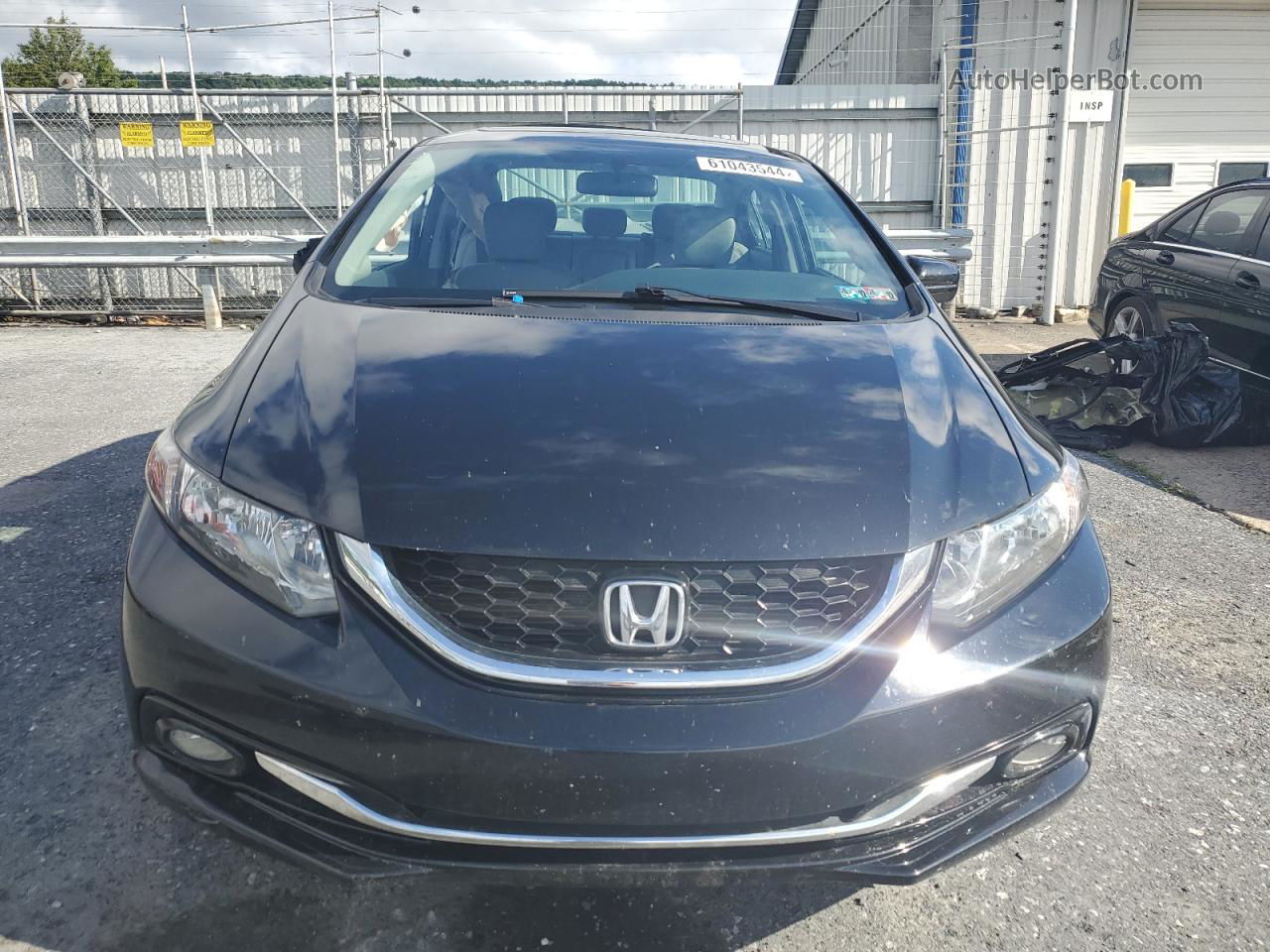 2015 Honda Civic Exl Black vin: 2HGFB2F90FH506116