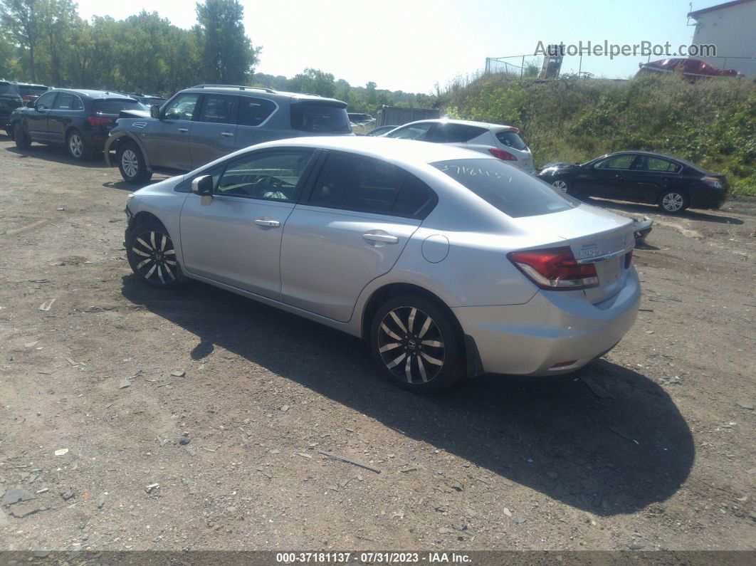 2015 Honda Civic Sedan Ex-l Серебряный vin: 2HGFB2F90FH510697