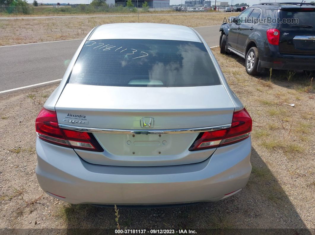 2015 Honda Civic Sedan Ex-l Silver vin: 2HGFB2F90FH510697