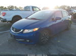 2015 Honda Civic Ex-l Blue vin: 2HGFB2F91FH550156