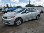 2012 Honda Civic Exl Silver vin: 2HGFB2F92CH506663