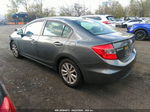 2012 Honda Civic Ex-l Gray vin: 2HGFB2F92CH513791