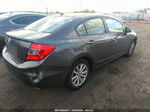 2012 Honda Civic Ex-l Gray vin: 2HGFB2F92CH513791