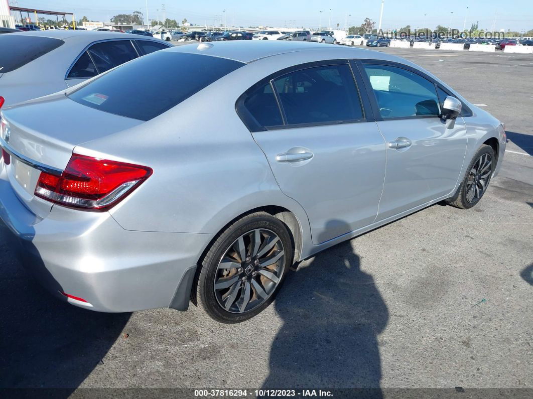 2015 Honda Civic Ex-l Gray vin: 2HGFB2F92FH538047