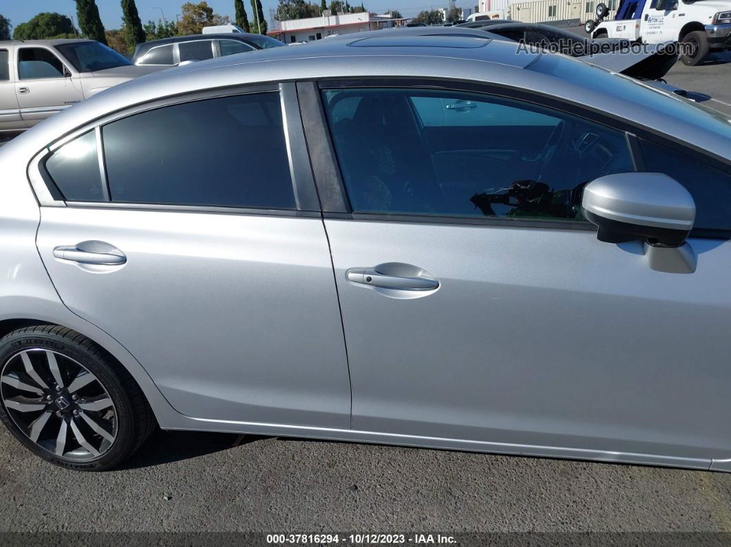 2015 Honda Civic Ex-l Gray vin: 2HGFB2F92FH538047