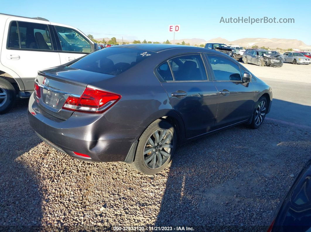 2015 Honda Civic Sedan Ex-l Black vin: 2HGFB2F92FH538694