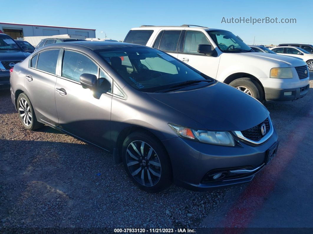 2015 Honda Civic Sedan Ex-l Black vin: 2HGFB2F92FH538694