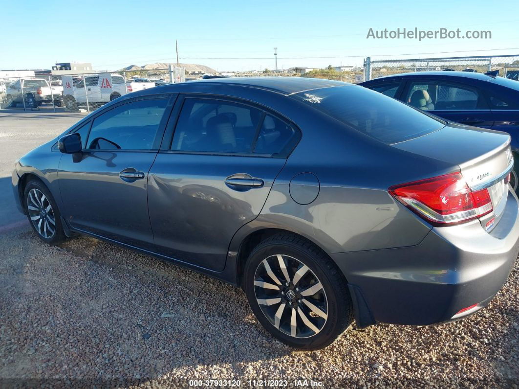 2015 Honda Civic Sedan Ex-l Черный vin: 2HGFB2F92FH538694