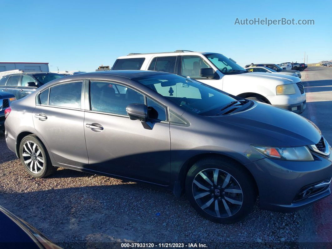 2015 Honda Civic Sedan Ex-l Black vin: 2HGFB2F92FH538694