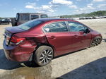 2015 Honda Civic Exl Burgundy vin: 2HGFB2F92FH540655