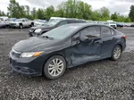 2012 Honda Civic Exl Black vin: 2HGFB2F93CH506607