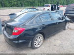 2012 Honda Civic Ex-l Black vin: 2HGFB2F93CH597376