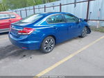 2013 Honda Civic Ex-l Blue vin: 2HGFB2F93DH524199