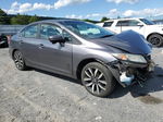 2015 Honda Civic Exl Gray vin: 2HGFB2F95FH503888