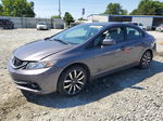 2015 Honda Civic Exl Gray vin: 2HGFB2F95FH528676