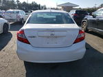 2012 Honda Civic Exl White vin: 2HGFB2F96CH548494