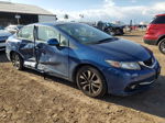 2013 Honda Civic Exl Blue vin: 2HGFB2F96DH507316